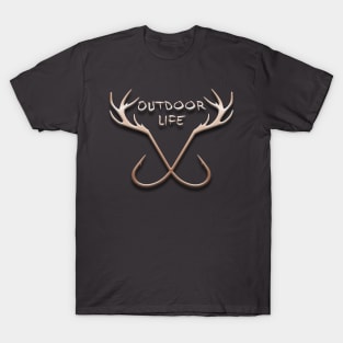 Outdoor Life Antler Hooks T-Shirt